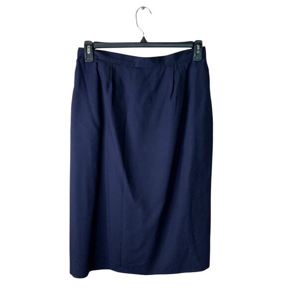 Oleg Cassini Vintage Skirt Suit Set Womens 14 Two-Piece Business Blazer Pencil - Picture 7 of 11